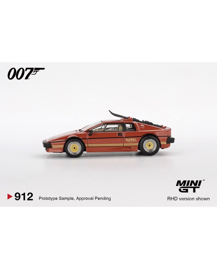 Mini GT 007 Lotus Esprit Turbo Copper Fire Metallic For Your Eyes