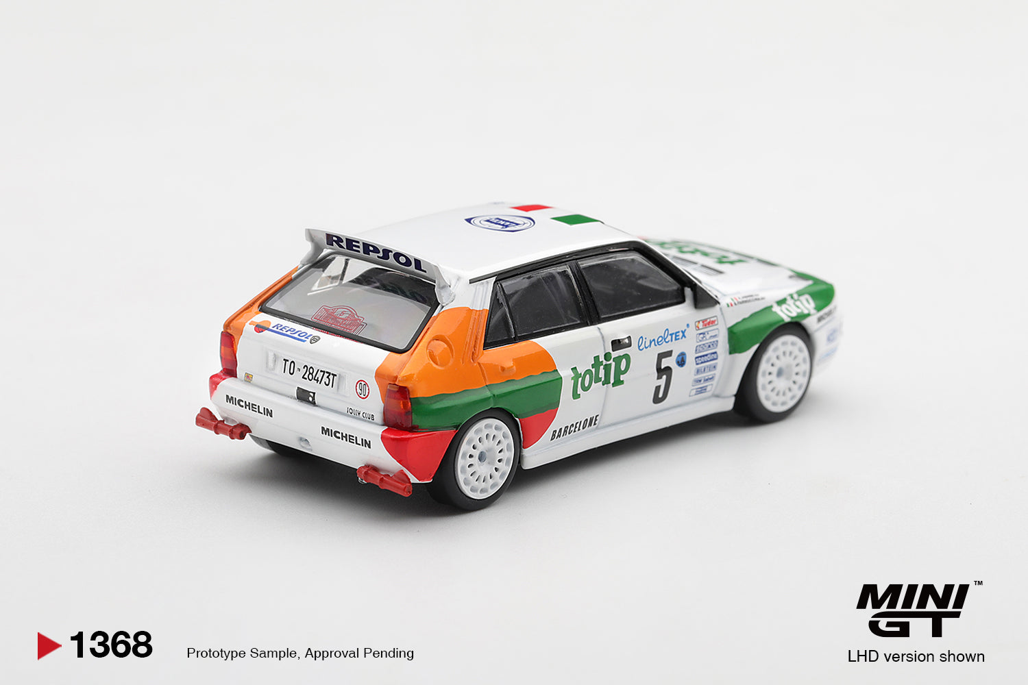 (Pre-order)Mini GT #1368 Lancia Delta HF Integrale Evoluzione #5 1993 Rallye LHD